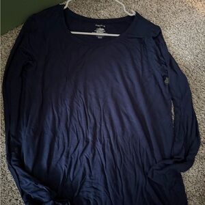 Maurices Navy Blue Long Sleeve Shirt